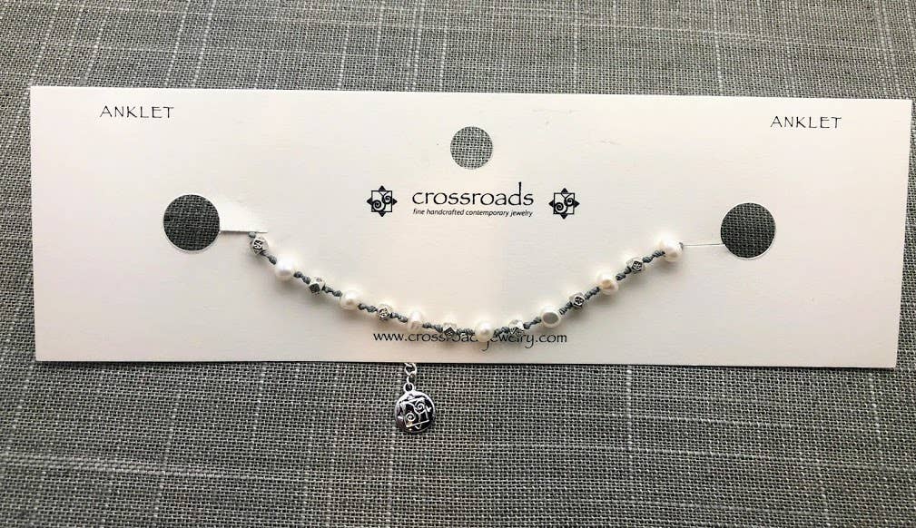 Crossroads Accessories Inc - Wholesale Anklet - Pearl and Stone Anklets2