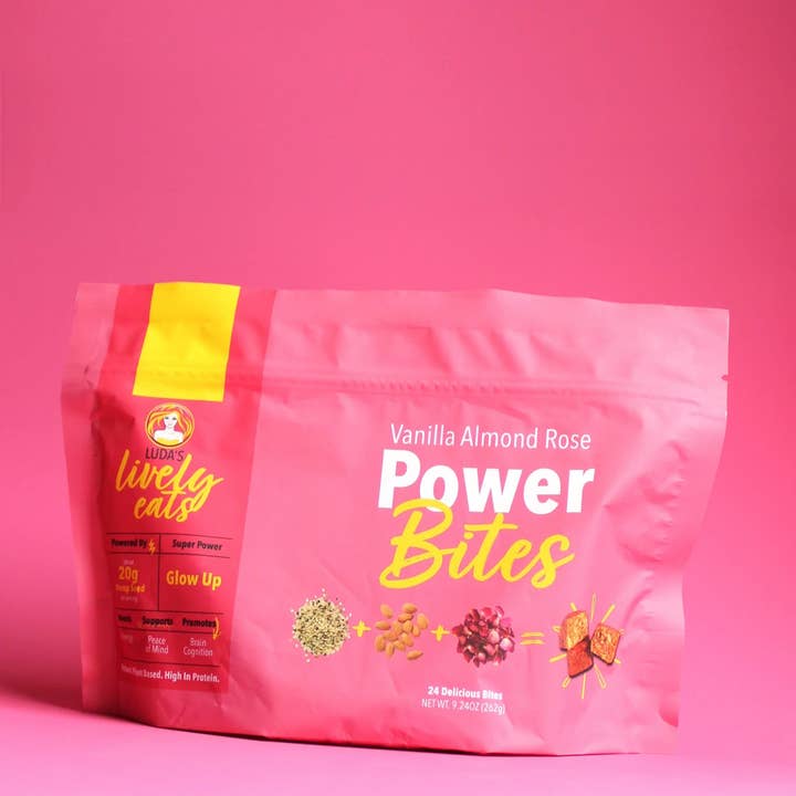 Luda's Lively Eats - Wholesale Snack Bar - Vanilla Almond Rose3