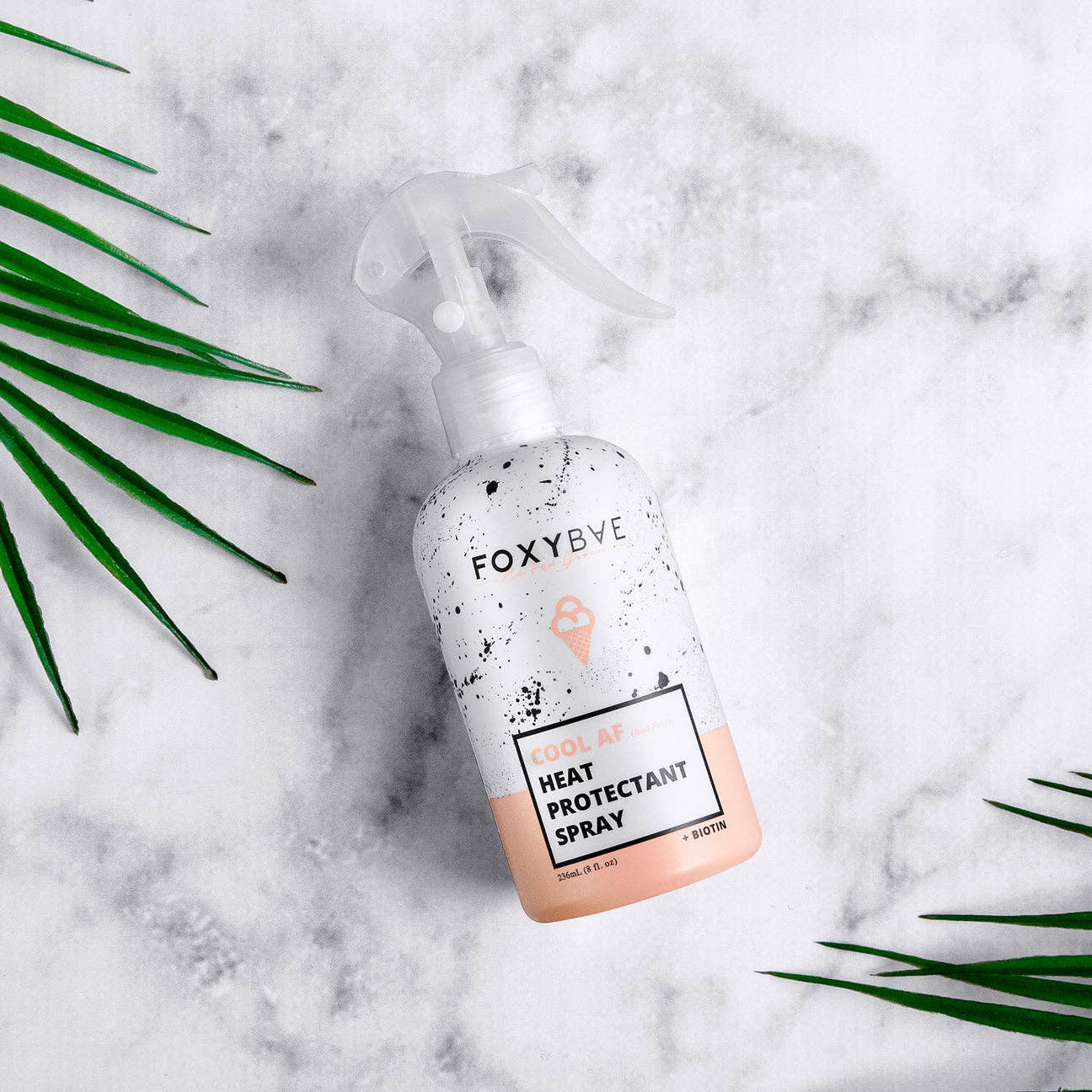 Foxybae Hair - Wholesale Hair Spray - Cool AF Heat Protectant + Biotin Spray3