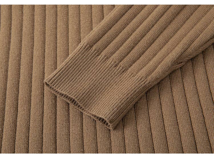 Marayn - Wholesale Dress - Women's - Korean Chic Oversized Hoodie Dress Knit Comfort7