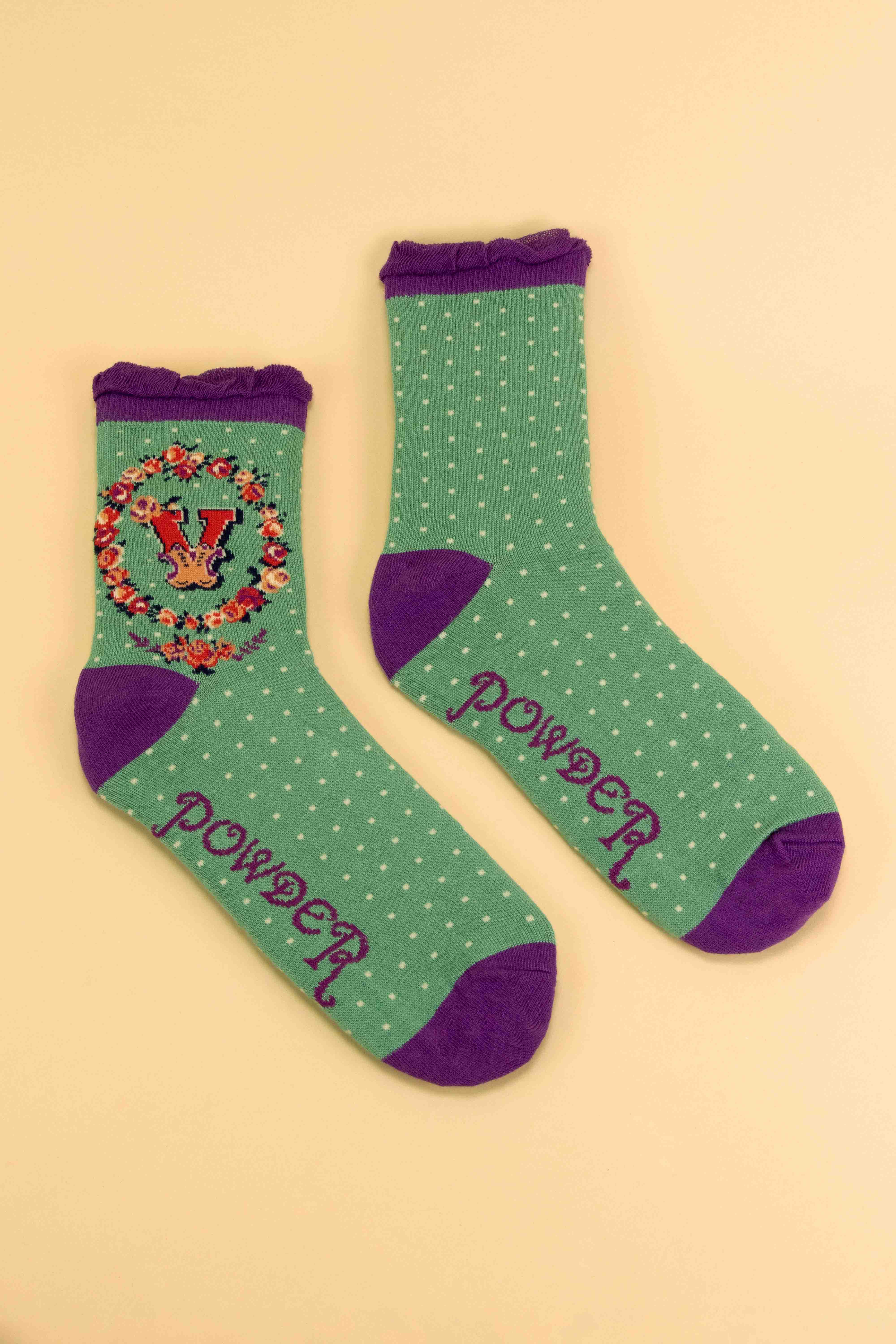 Powder Design - Europe - Wholesale Socks - Women's - Letter Ankle Socks69