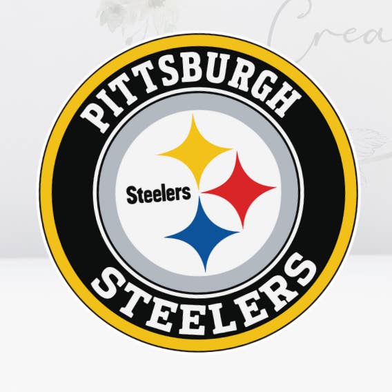 Steelers-UV DTF 4in Decal for wholesale by Oily Graphic Creations
