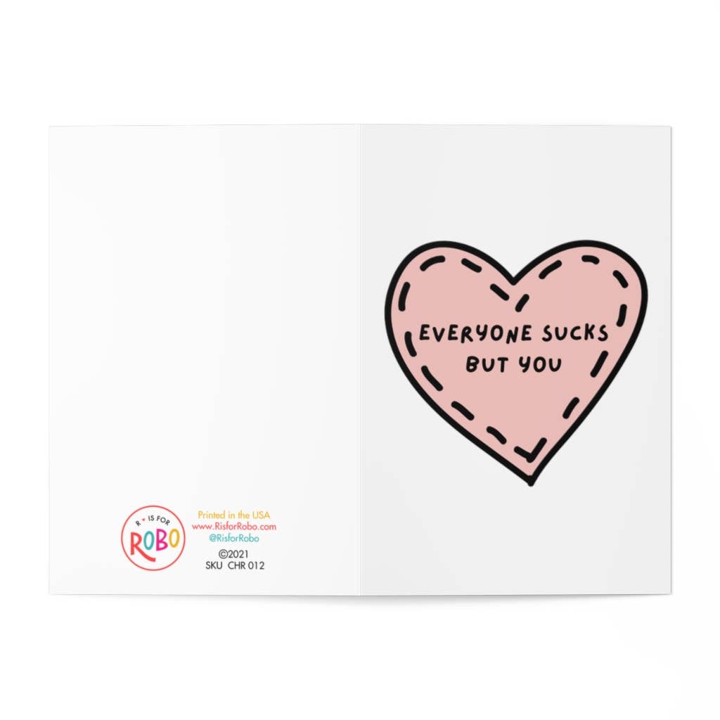 R is for Robo - Wholesale Anniversary Card - Funny Valentines Day Cards Anniversary Card Galentine Cards2