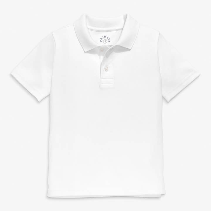 Classic Short Sleeve Interlock Polo for wholesale by Primary