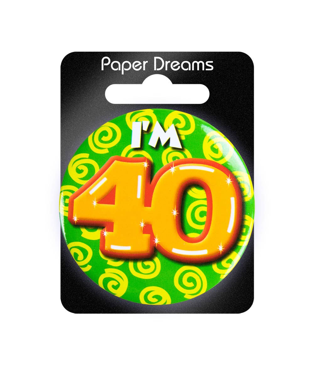 PD Party - Wholesale Party Favor - Birthday badge - I'm 401