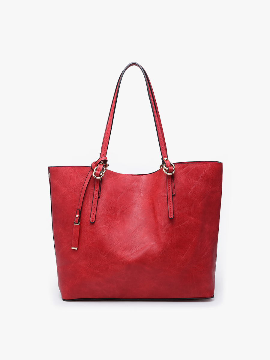 Jen & Co. – wholesale Bärkasse - Dam – M1614 Iris Monogrammable 2-i-1 Tote Bag1