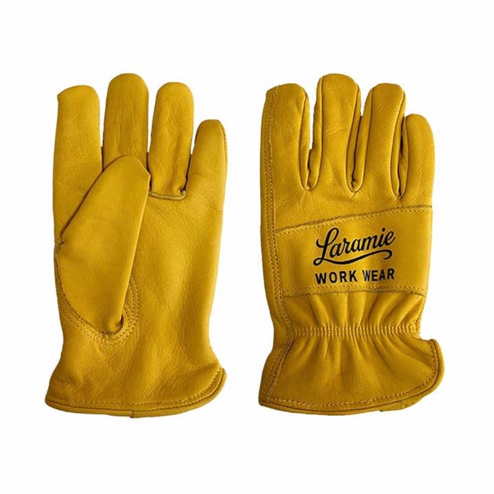 Laramie Workwear LLC - Wholesale Gloves - Unisex - laramie Leather Work Gloves1
