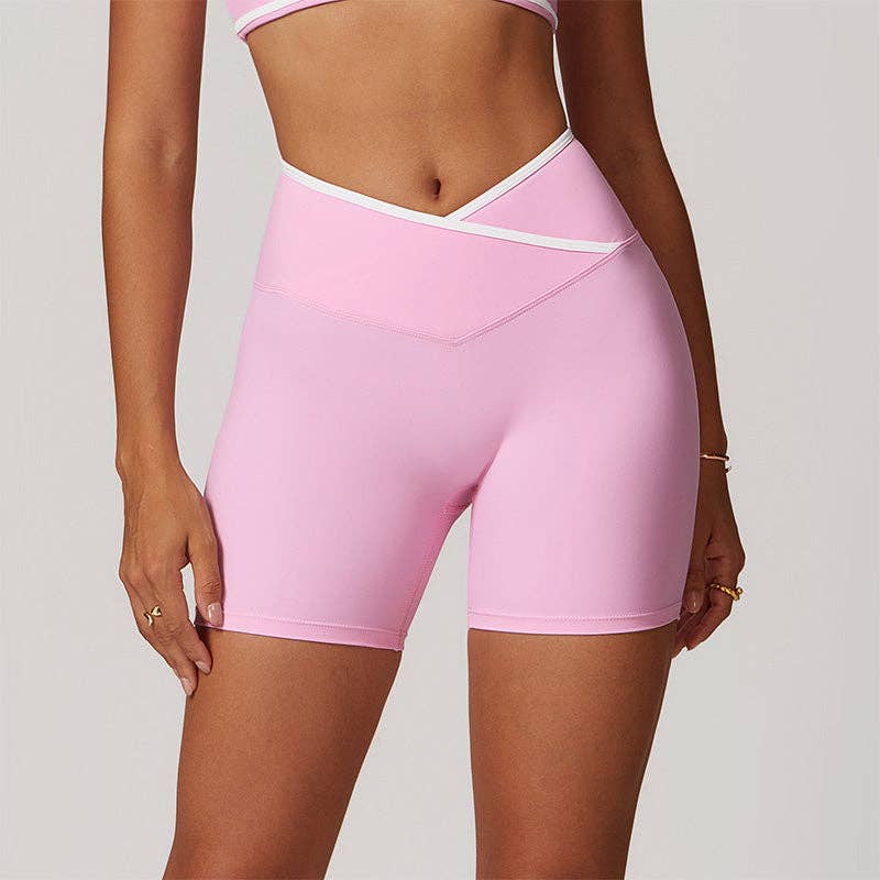 WONDERXFANS - Wholesale Korte sportbroek - Dames - Crossover sportshorts met hoge taille2