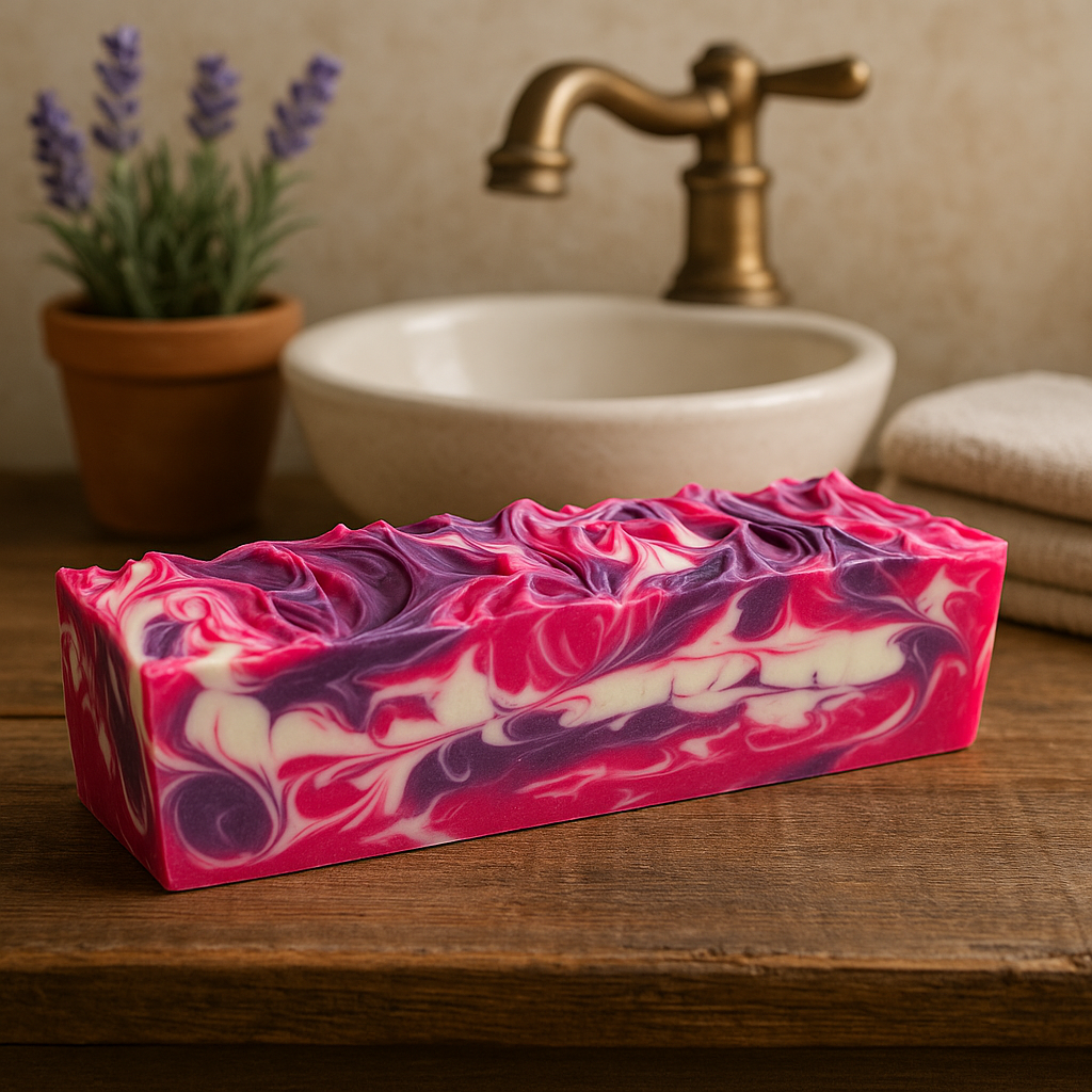 DeShawn Marie Soap Boutique - Wholesale Bar Soap - Lavender Crush 3.5 LB Soap Loaf1