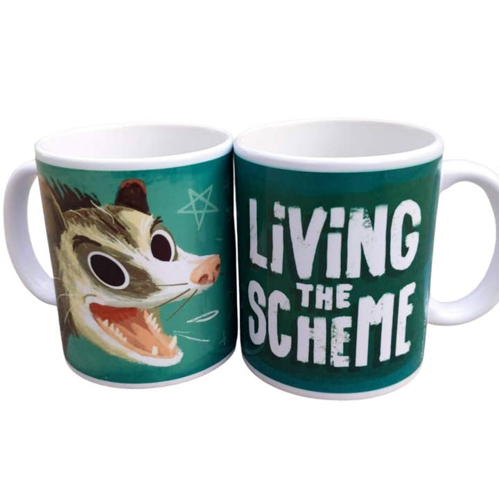 Levande systemet 12oz pungråtta kaffe mugg för wholesale av Matthew Made Art