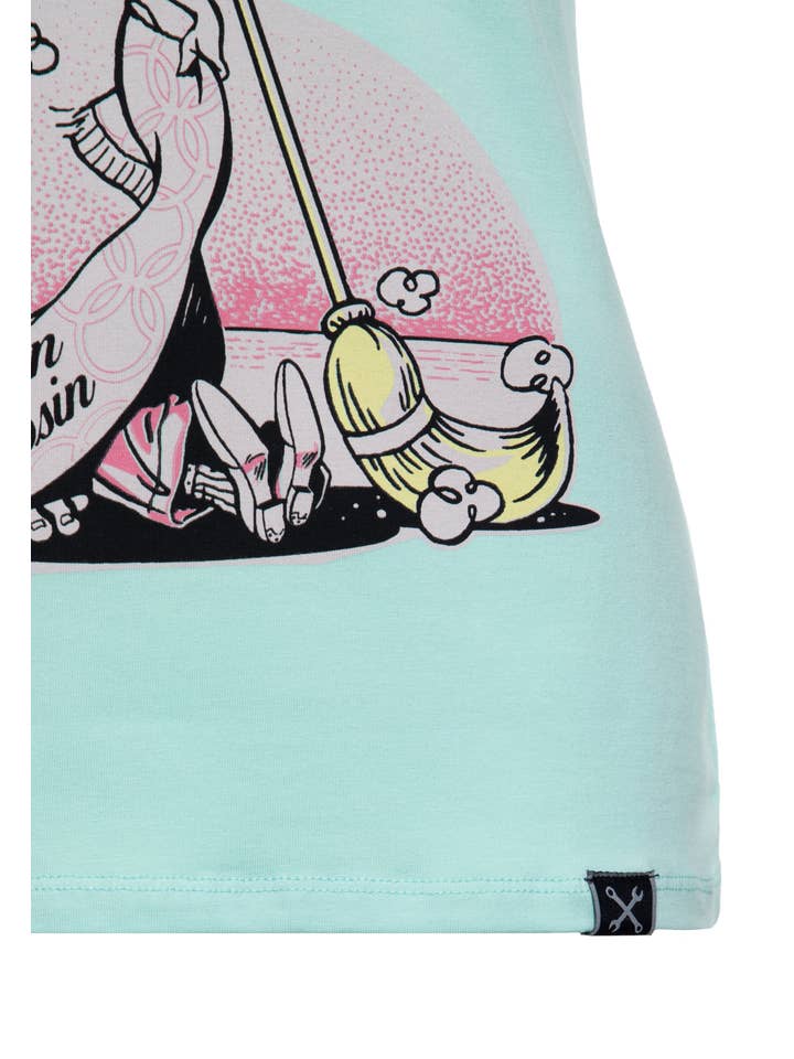 KING KEROSIN - Wholesale Screen printed t-shirt – Women′s - T-shirt "Sweep it under the carpet"11