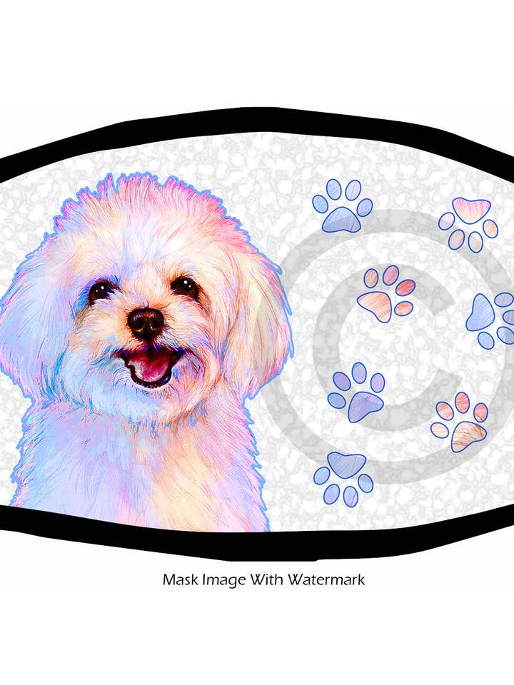 Maltipoo - Maschera con zampe groovy per la vendita all'ingrosso da parte di Pet Gifts USA, LLC