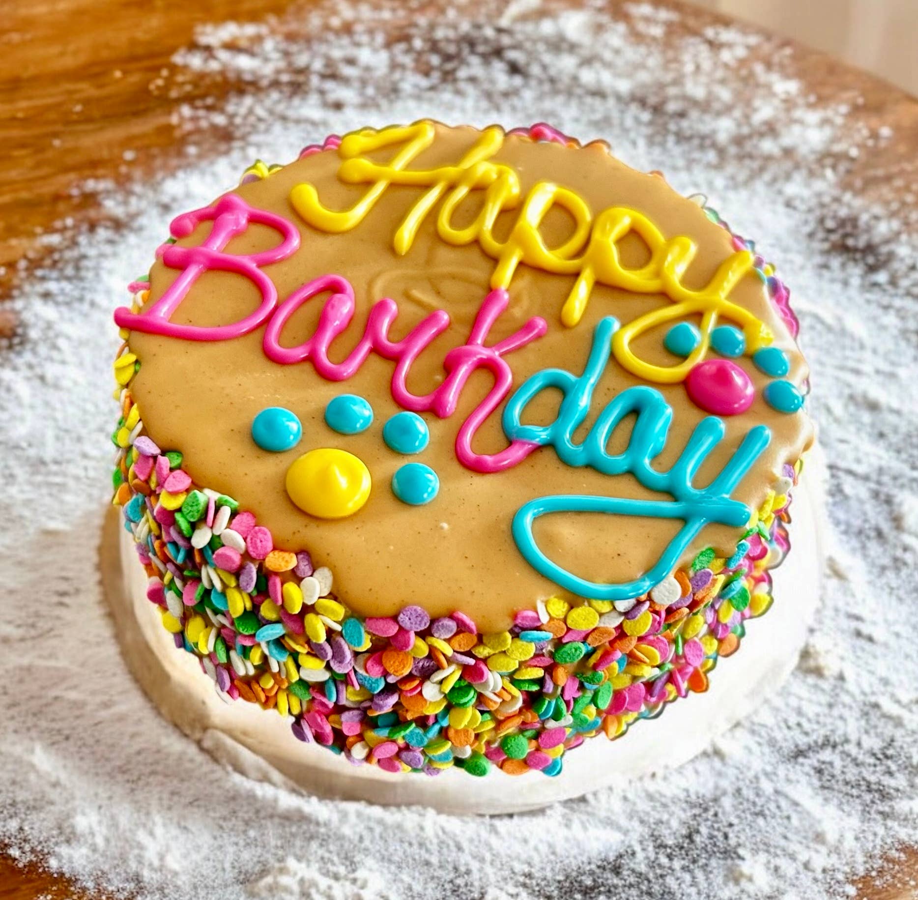 YumYum4DOGS - Vente Friandises – chien - Gâteau Friandise pour Chien PB Confetti2