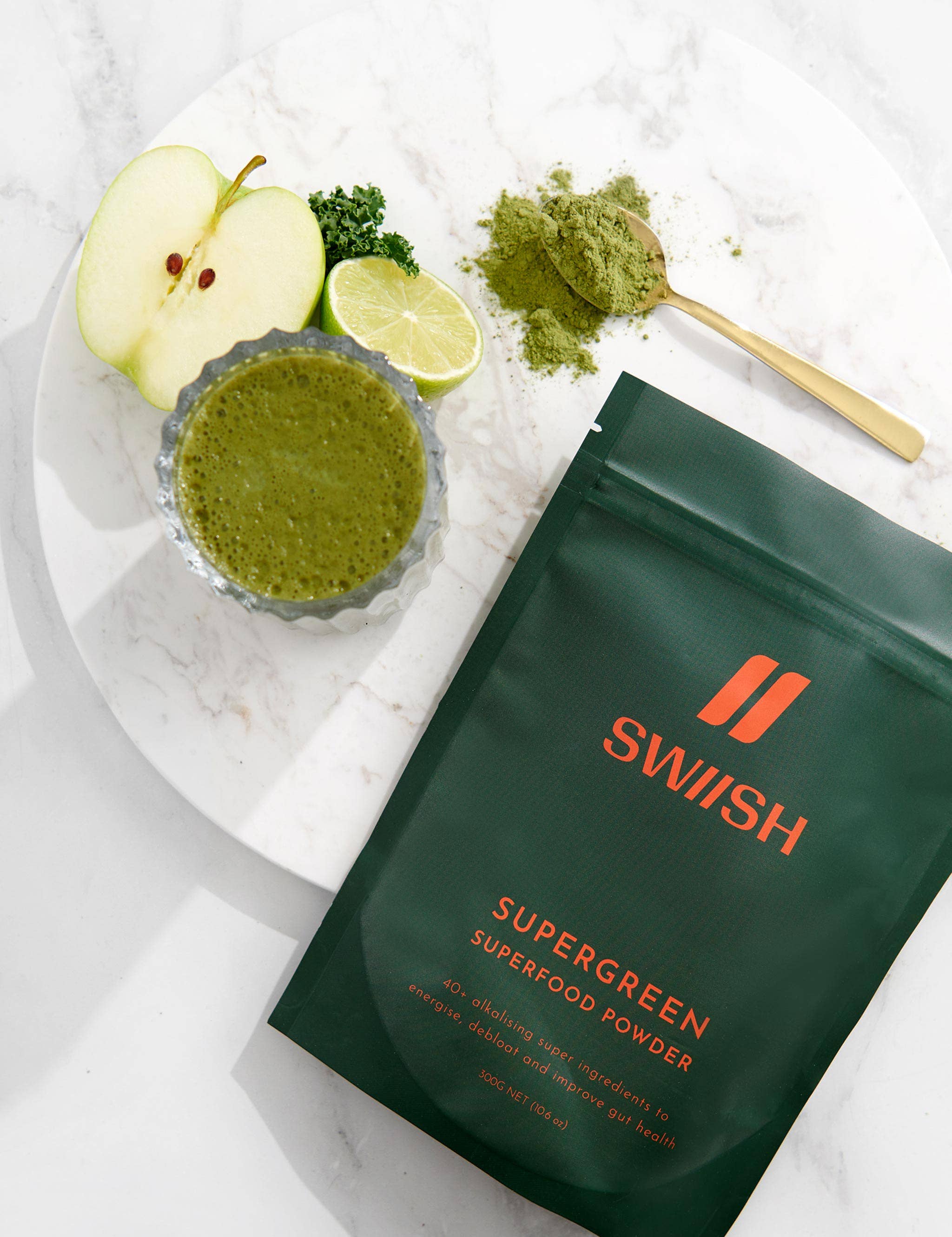 SWIISH - Wholesale Protein/superfood powder - Supergreen Superfood Powder1