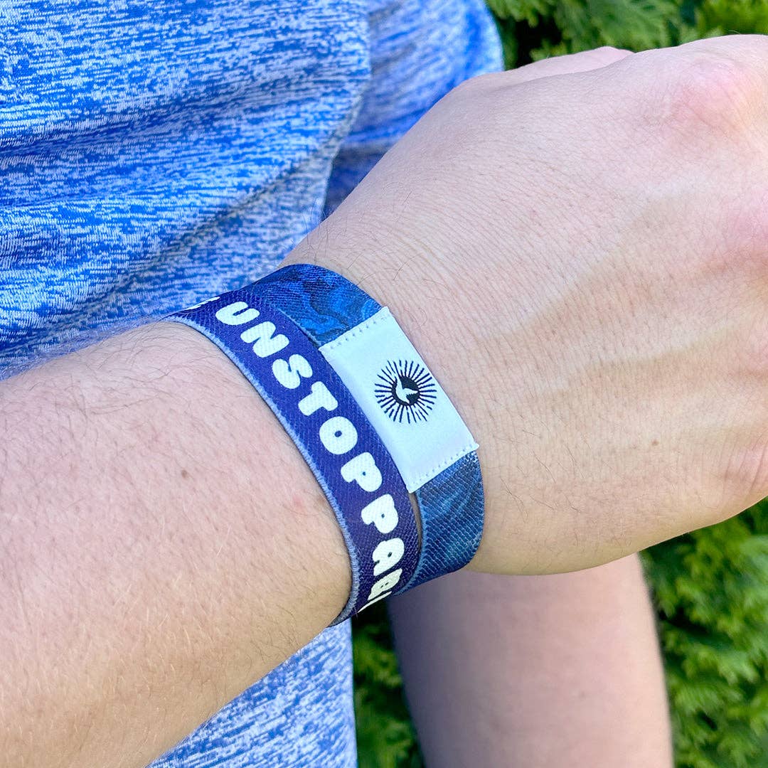 Free Luma - Wholesale Woven/Braided Bracelet - Be Unstoppable NFC Positivity Bracelet3