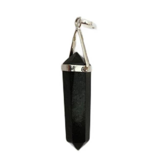 Collier en cristal de tourmaline noire Zenn-625 pour la vente par International Gifts Ltd.