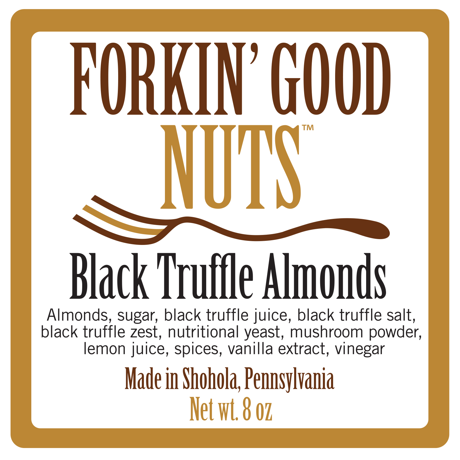 Forkin' Good Nuts - Wholesale Nuts - Black Truffle Almonds2