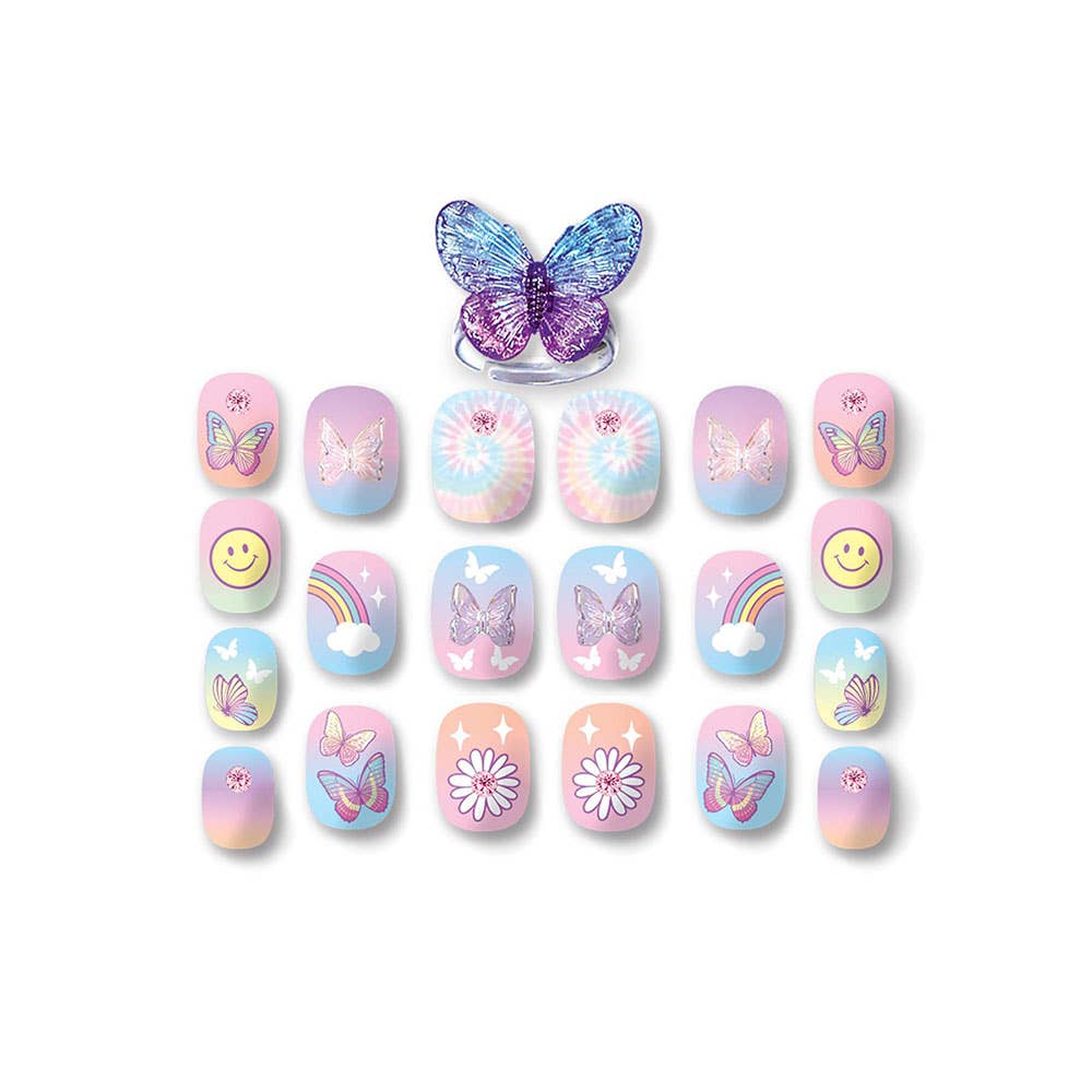 AJ Aguiar – wholesale Nagelkonst/dekaler – Butterfly Kit Naglar + Ring1