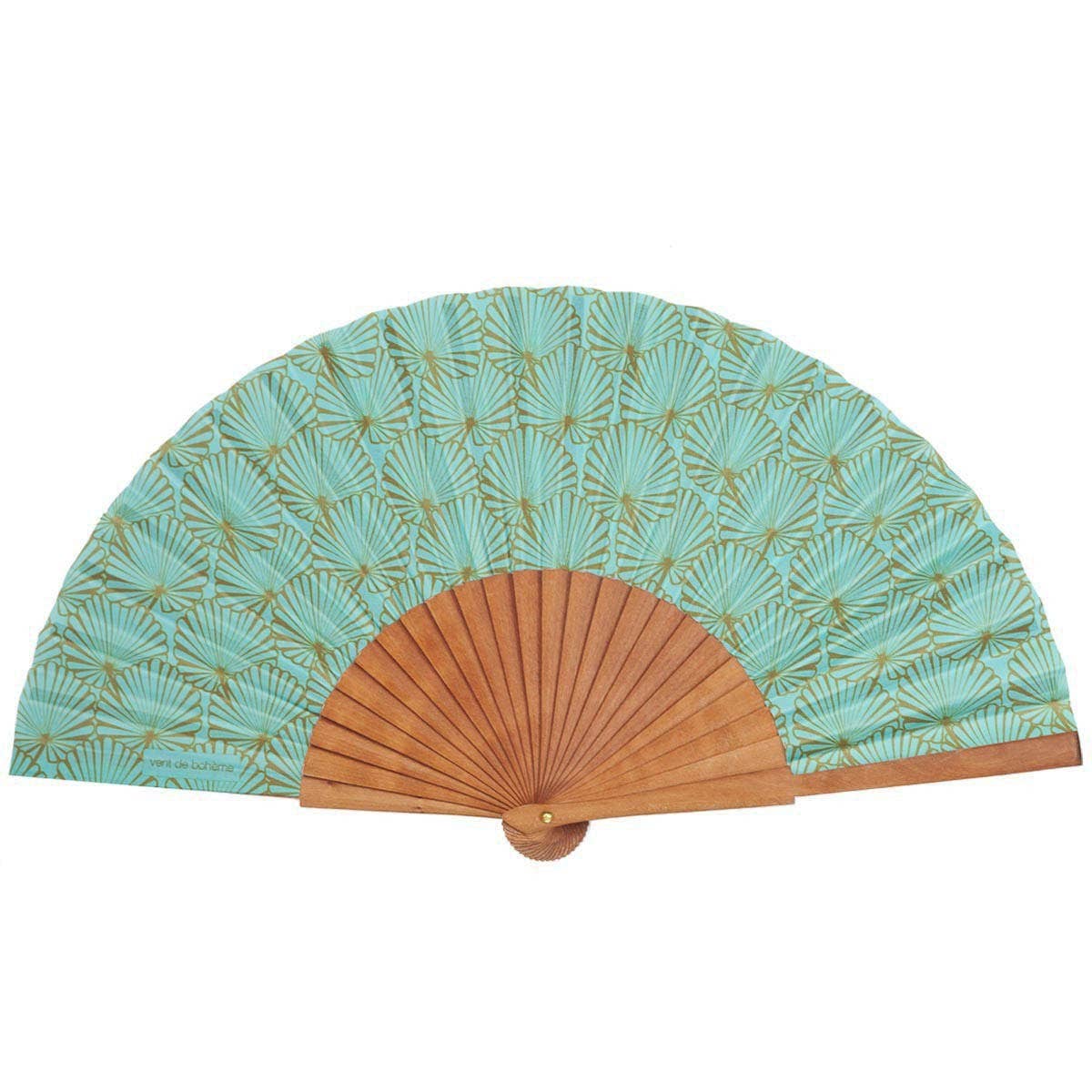 Vent de Bohème - Wholesale Handheld Folding Fan - TROPICAL fan2