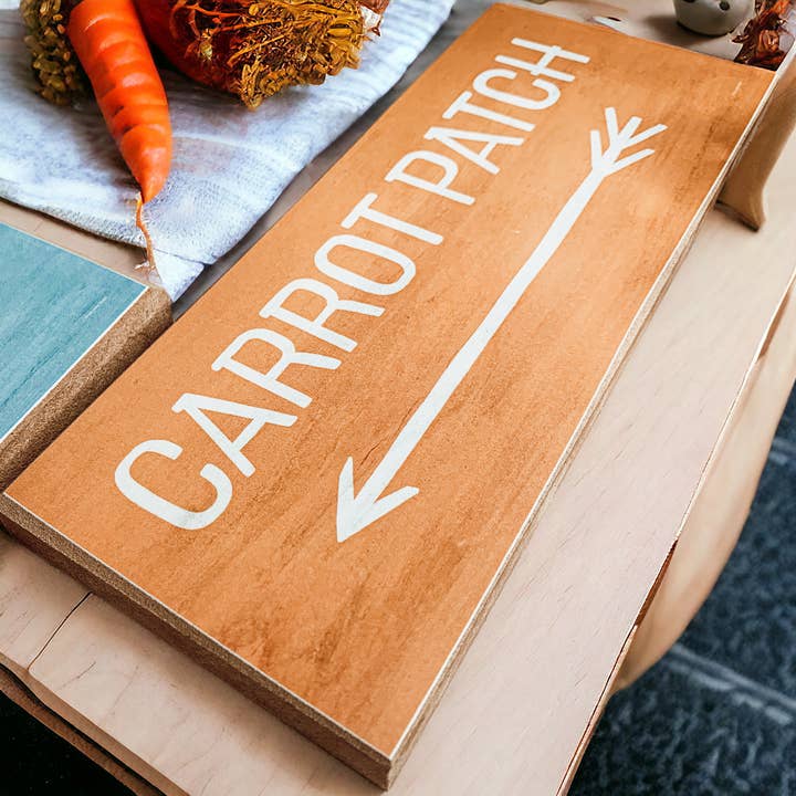 My American Goods - Wholesale Sign - Bunny Trail or Carrot Patch - Easter Signs