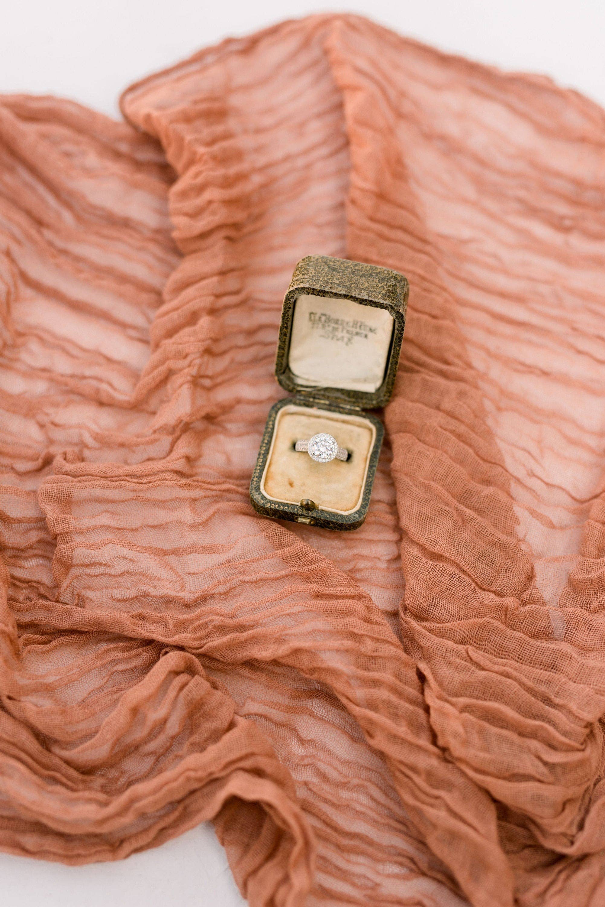 Amore Society - Wholesale Table runner - Terracotta Gauze Table Runner1