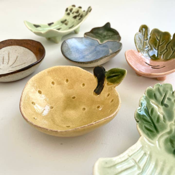 fort & field - Wholesale Decorative Plate/Dish/Bowl - Handmade ceramic mini vegetable and fruit dishes5