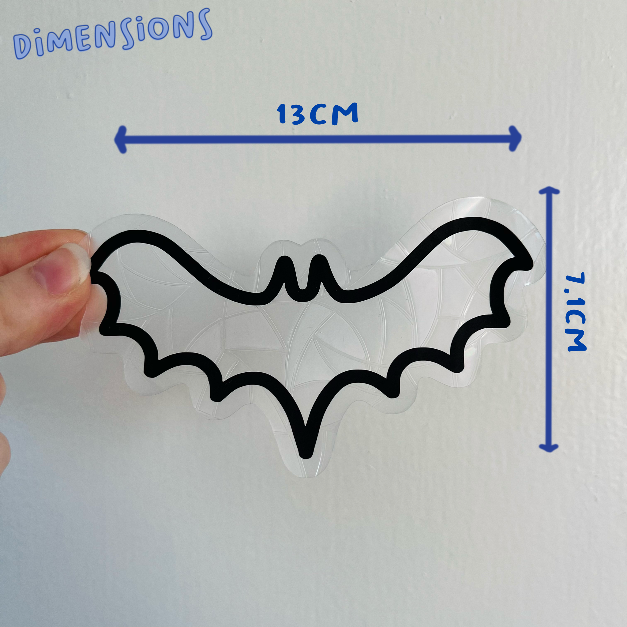 Poppodopolis - Wholesale Suncatcher - Black Bat Suncatcher Set2