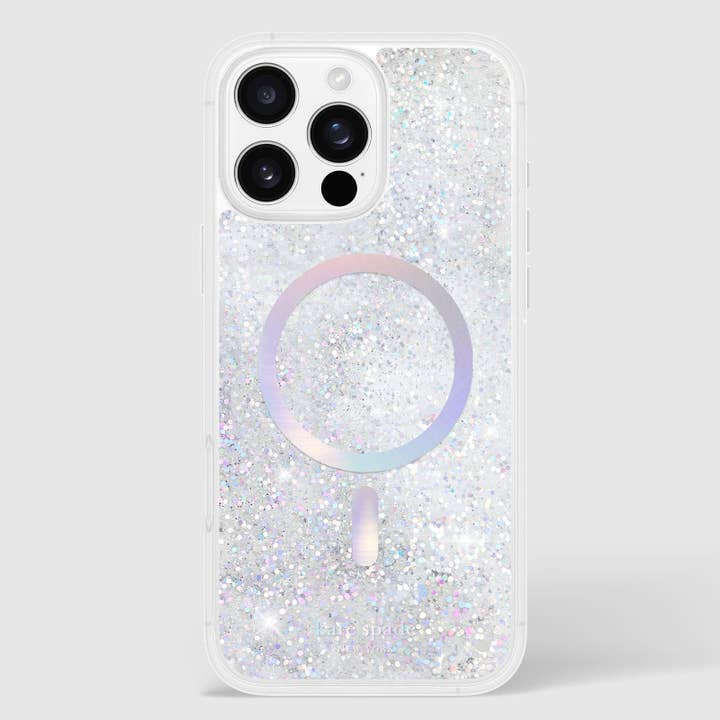 kate spade new york iPhone 16 Pro Max Liquid Glitter Opal for wholesale by Case-Mate