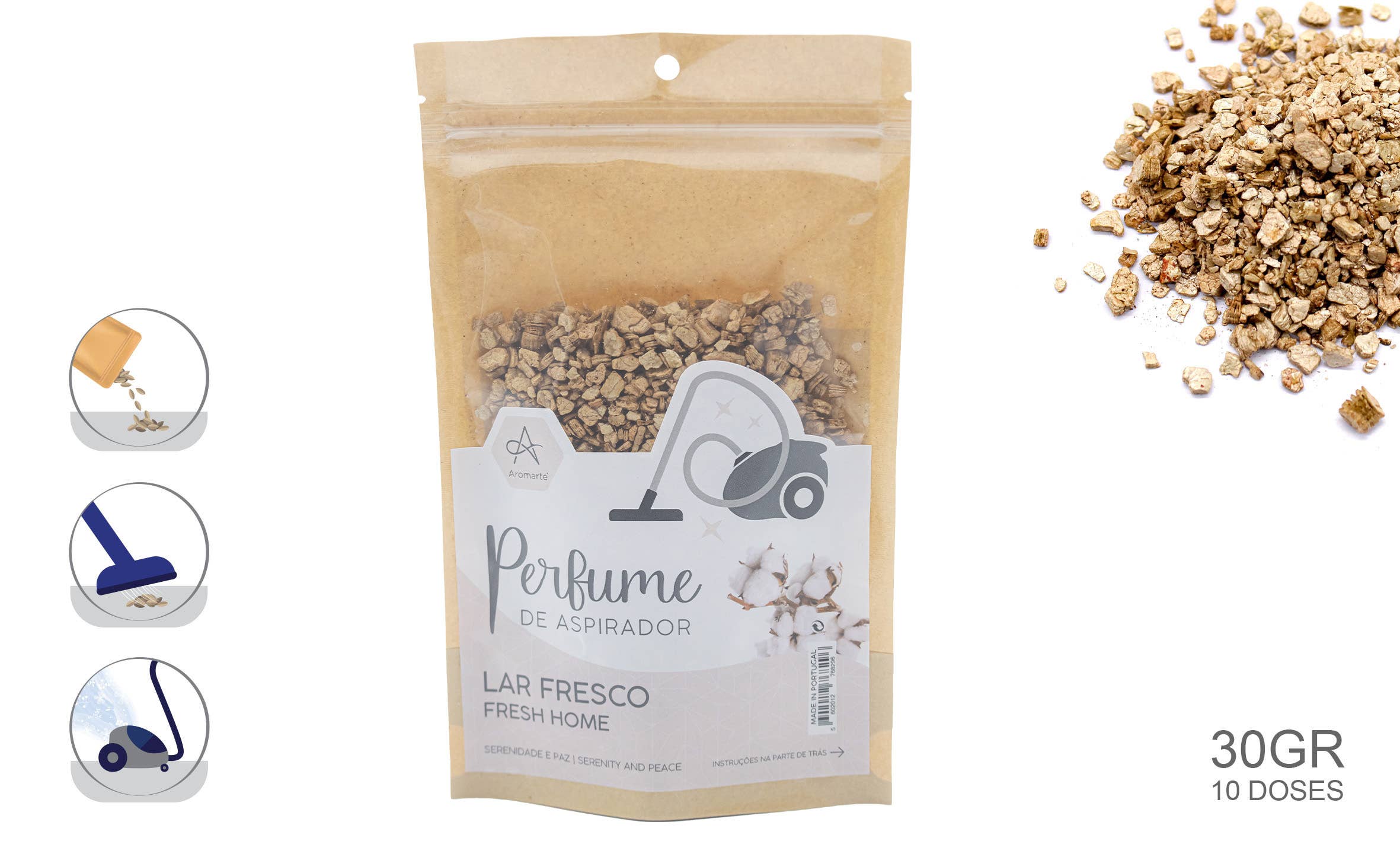 Esoterica Arte - Wholesale Incense - Lar Fresco Vacuum Cleaner Perfume 30gr (6 pcs)0