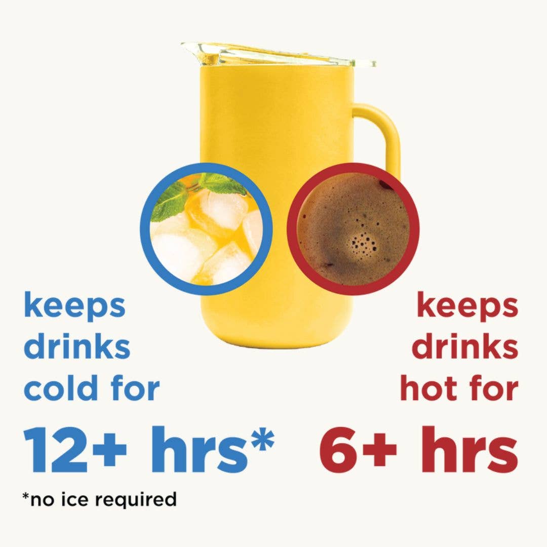 served - Wholesale Pitcher - Vacuum-Insulated Pitcher - Party Ready in Blue Lemonade7