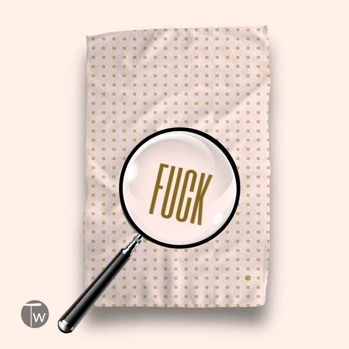 Mango Bay Illusion Tea Towel for wholesale by Twisted Wares