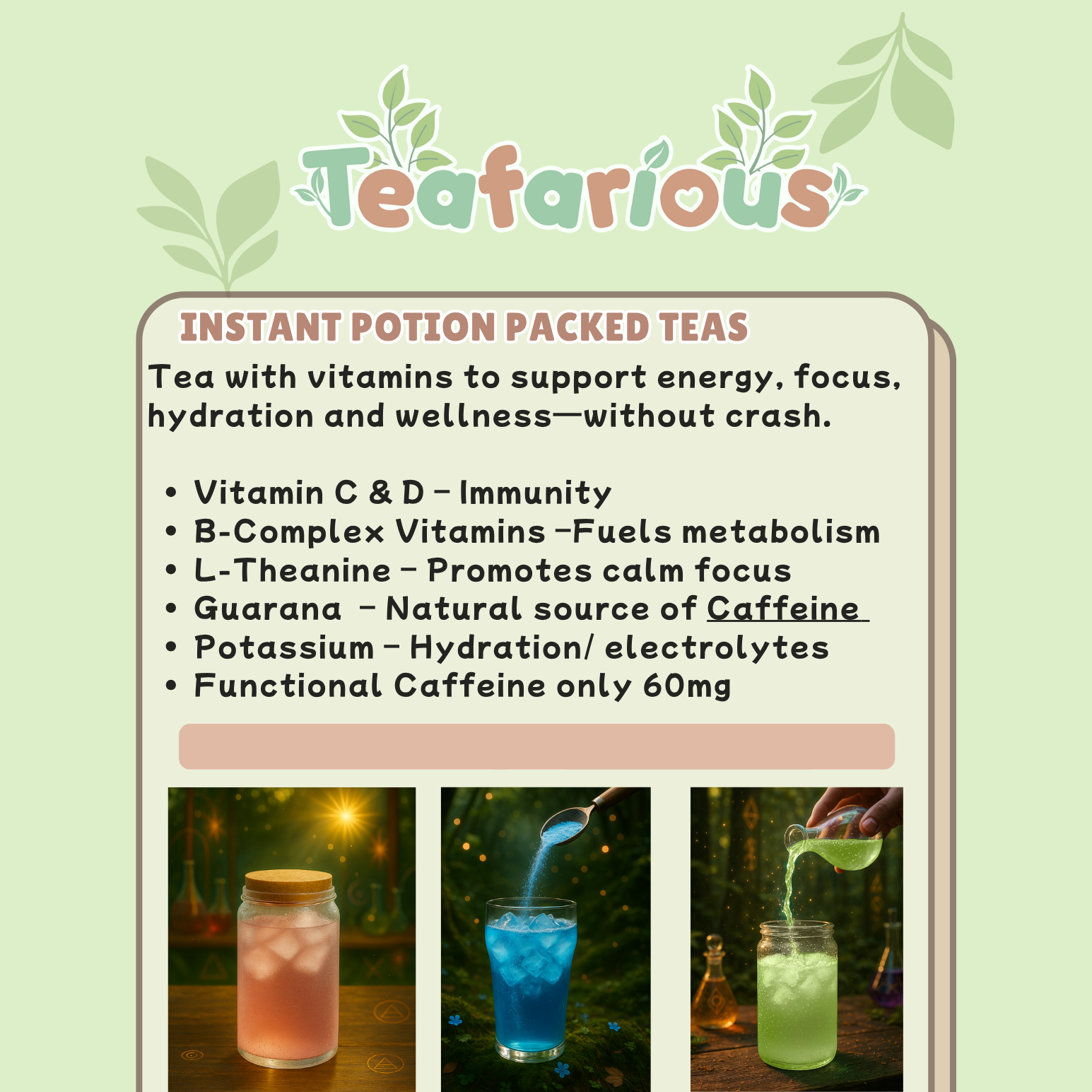 Teafarious – wholesale Iced tea – Sunhollow - Peach Cobbler5