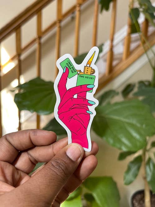 GOED GEDRAGDE VROUWEN - VINYL UITGESNEDEN STICKER voor wholesale door G + RIZZ