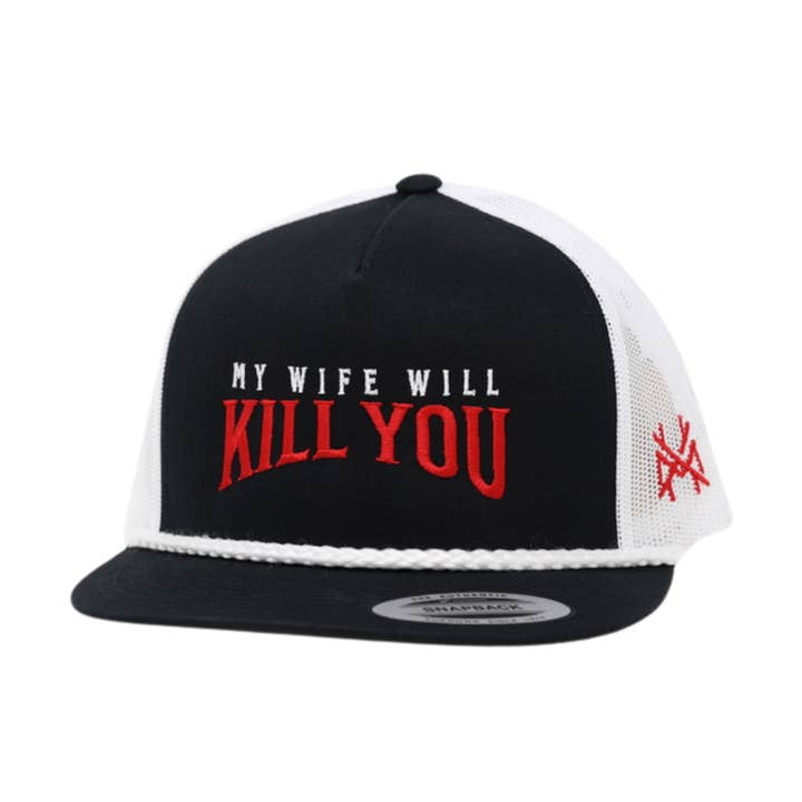 Mia moglie ti ucciderà. per la vendita all'ingrosso da parte di The Mad Hatter Co