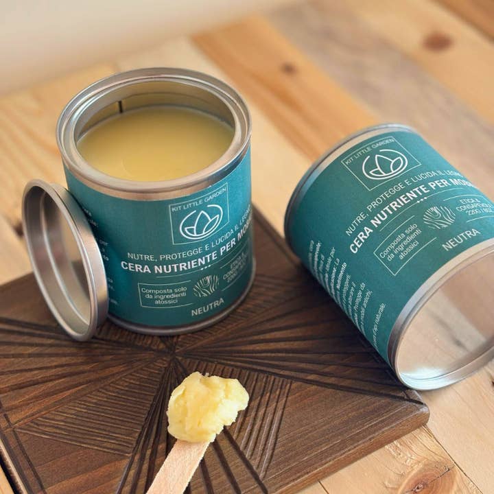 Kit Little Garden - Wholesale Furniture Wax/Paint - KLG Artisan Wax for Wood and Surfaces - Neutral2