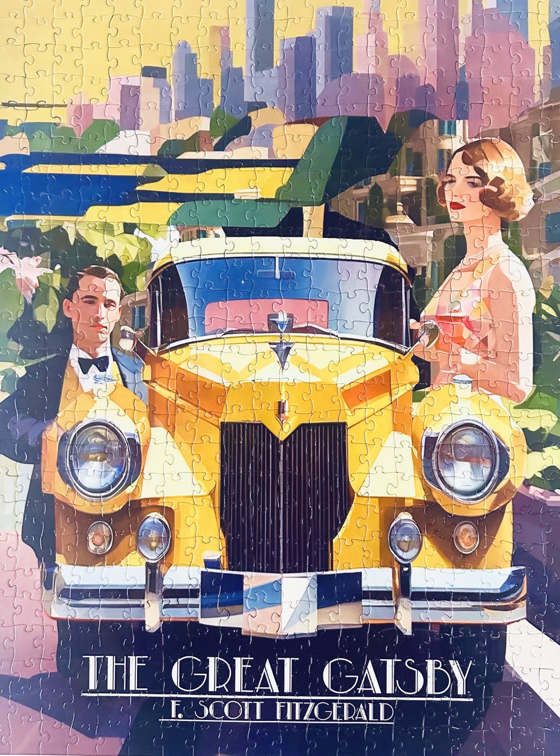 Bookworm Puzzle - Wholesale Puzzle - Adult - The Great Gatsby 1000 Piece Puzzle Book Set Puzzle Gift2