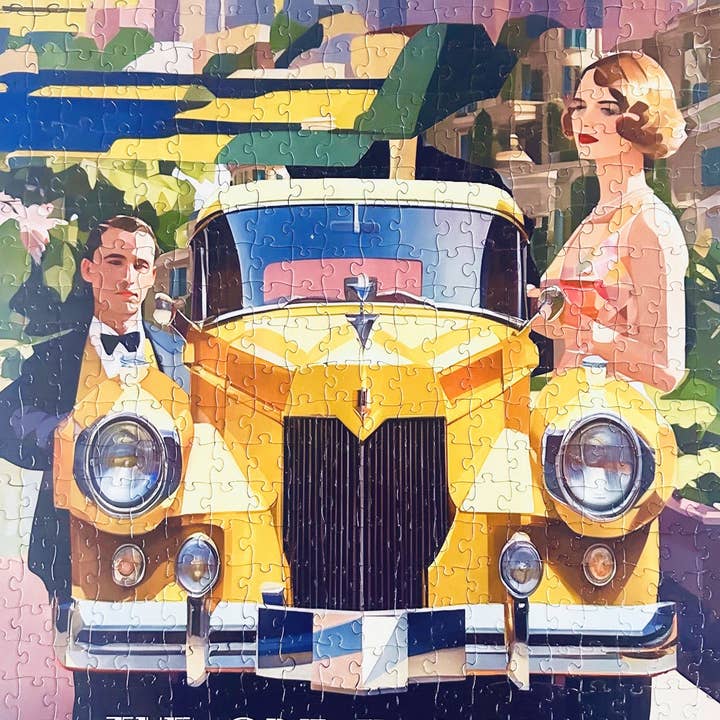 Bookworm Puzzle - Wholesale Puzzle - Adult - The Great Gatsby 1000 Piece Puzzle Book Set Puzzle Gift2