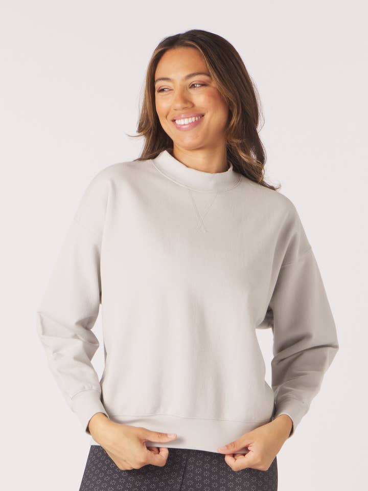 Equipaggio oversize vintage: Ash Grey per la vendita all'ingrosso da parte di Glyder