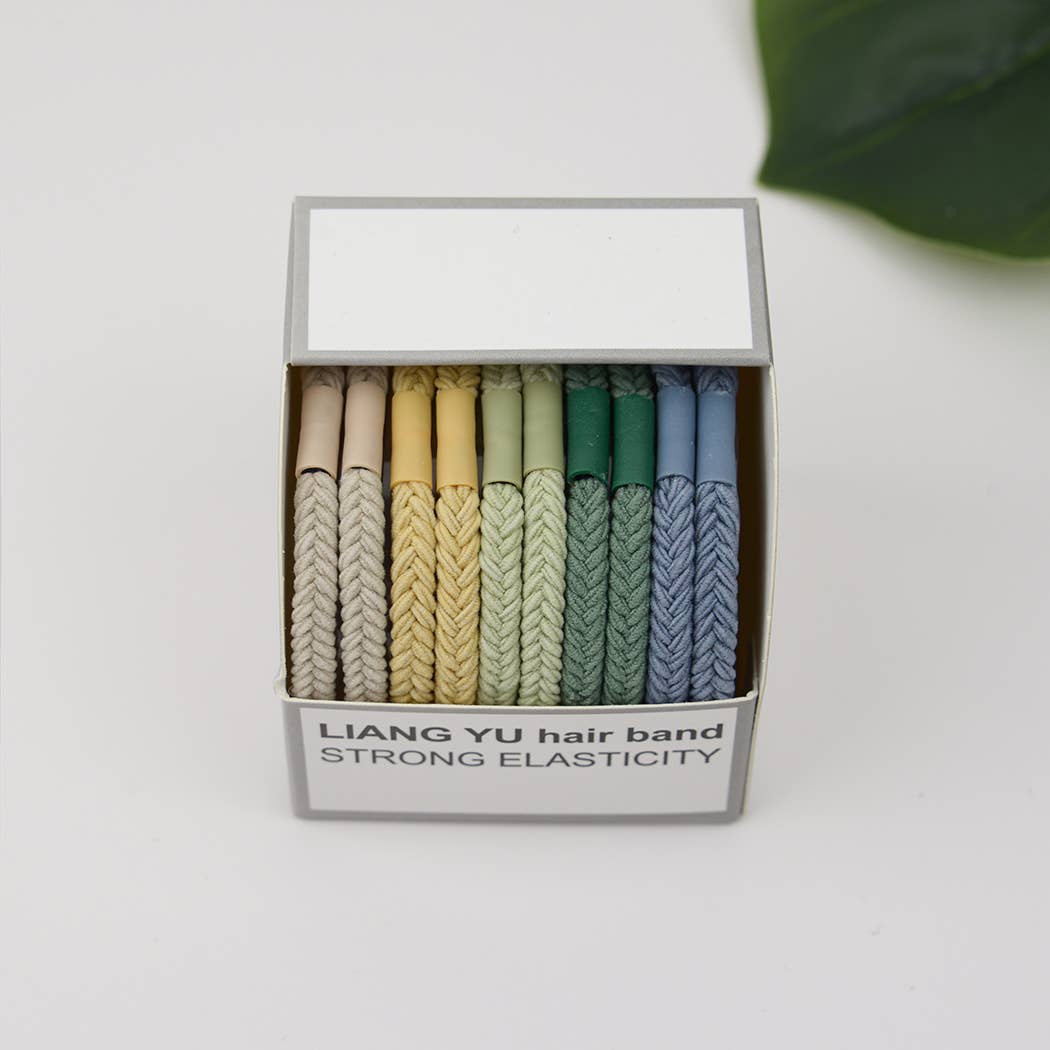 SoapElenGlen - Venta al por mayor Goma para el pelo - Mujer - Cuerda de pelo de alta elasticidad de varios colores0