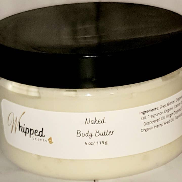 Beurre corporel parfumé pour femmes, Naked pour la vente par Whipped Scents