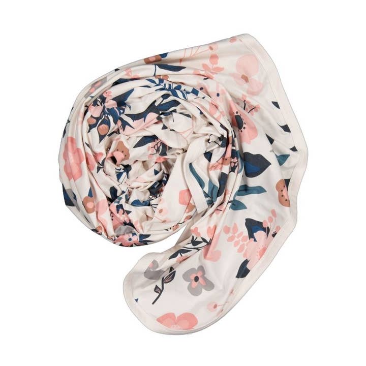 Swaddle - Pink Clementine for wholesale by Burrow & Be Australia