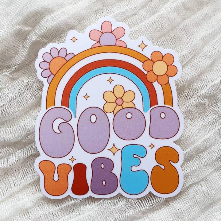 Bra vibbar vinyl klistermärke för wholesale av Tiny Acres Co