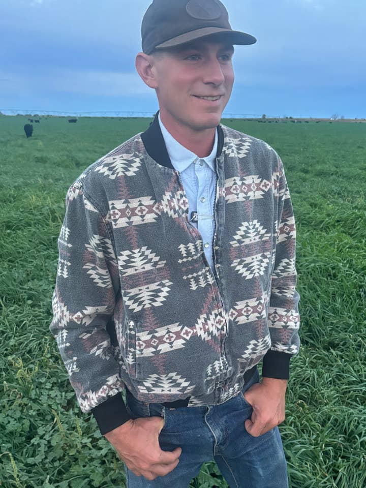 Sterling Kreek - Wholesale Bomber jacket – Women’s - Sagebrush Spirit Bomber Jacket6