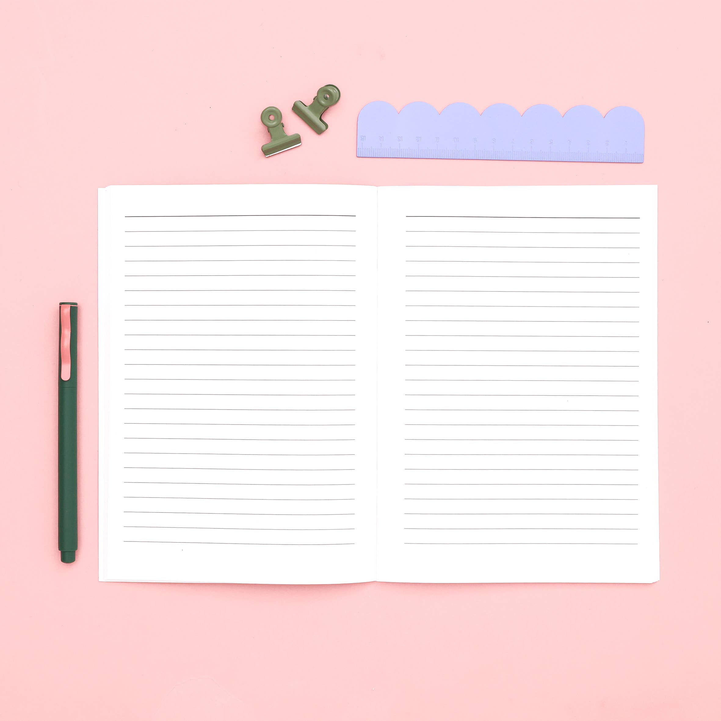 Fawn & Thistle Ltd (US Duties Paid) - Vente Cahiers - Carnet Ligné A5 Frutti Di Mare | Journal Écologique5