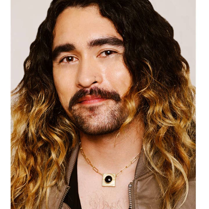 Infinity Moon Necklace Gold | DIPHDA for wholesale by DIPHDA