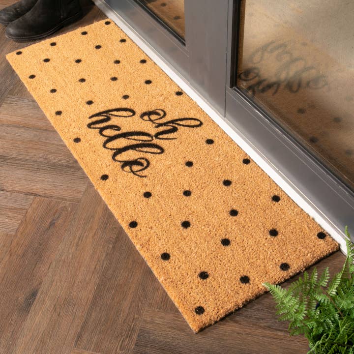 Oh Hello Spotty Patio Deurmat voor wholesale door Artsy Mats