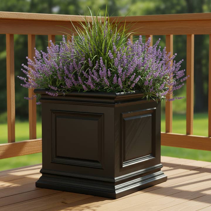 20" Covington Self-Watering Planter for wholesale by Algreen