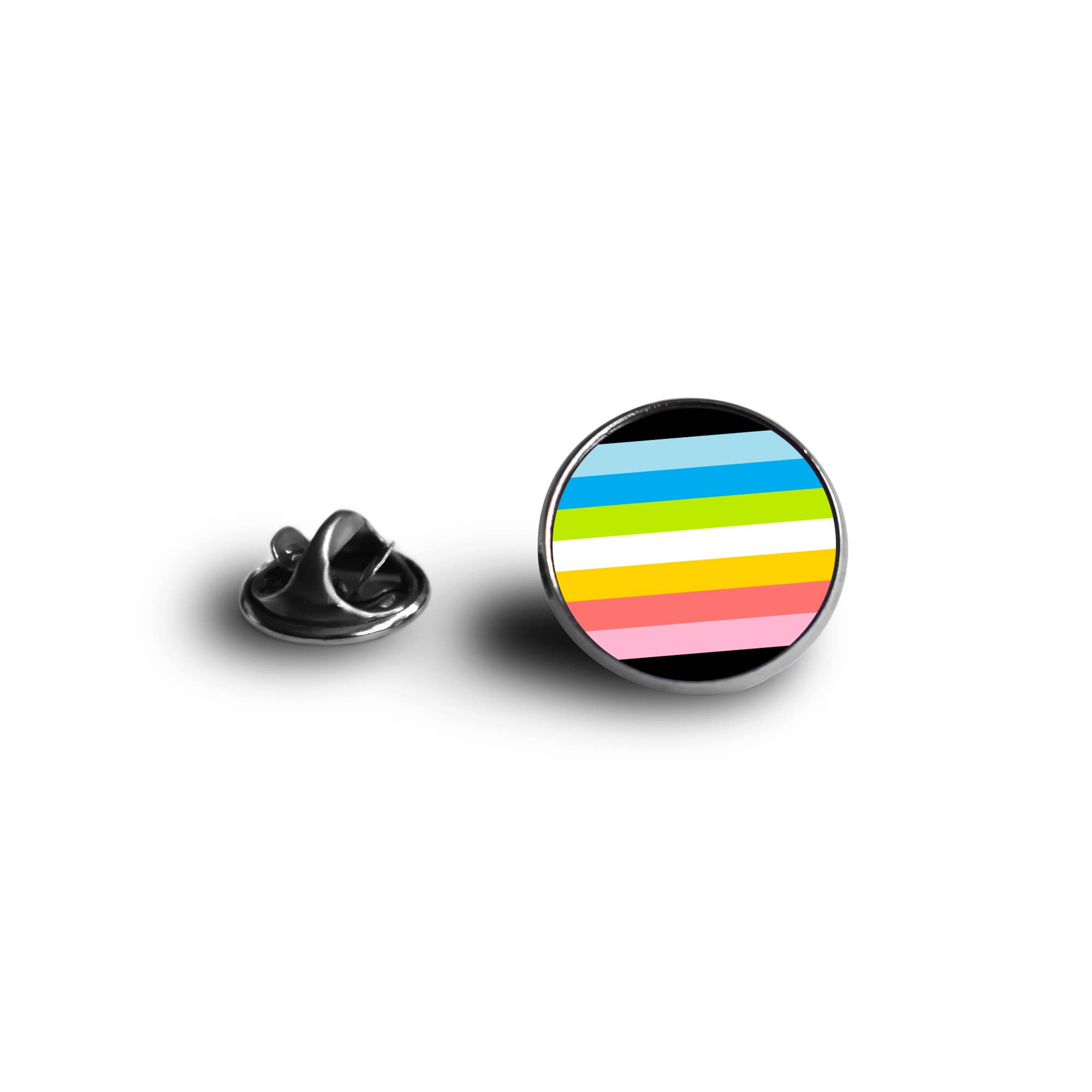 Beclosetoyou – wholesale Lapel pin/button – LGBT Pride Flag Lapel Pin: Queer, Polyamory, etc10