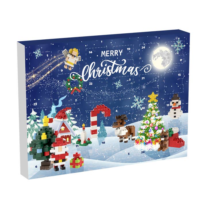 Brixies - Wholesale Building Set - Kids - BRIXIES Advent Calendar Merry Christmas1
