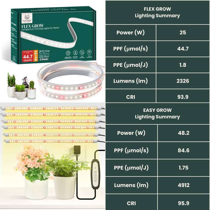 MY CITY GARDEN - Wholesale Garden Tool - Test Sale Kit - FLEX GROW (2 Pack) x2, EASY GROW (6 Pack) x2